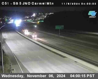 SB 5 at Carmel Mountain Rd.