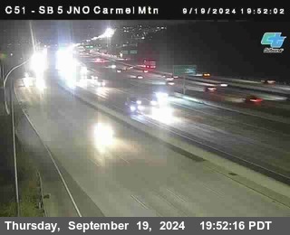 SB 5 at Carmel Mountain Rd.