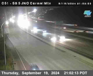 SB 5 at Carmel Mountain Rd.