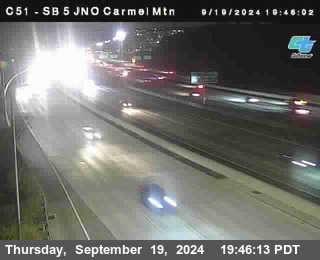 SB 5 at Carmel Mountain Rd.