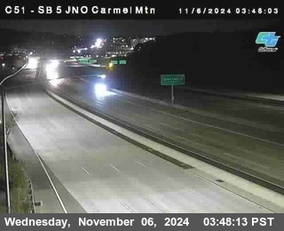 SB 5 at Carmel Mountain Rd.