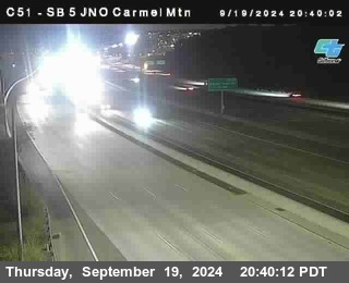 SB 5 at Carmel Mountain Rd.