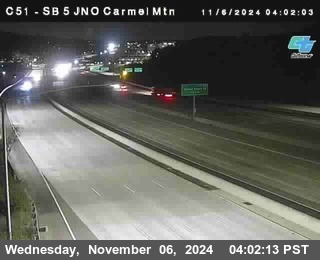 SB 5 at Carmel Mountain Rd.