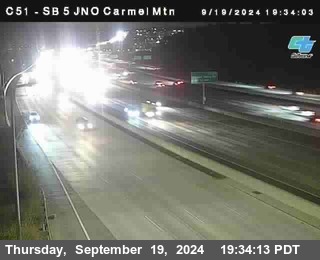 SB 5 at Carmel Mountain Rd.