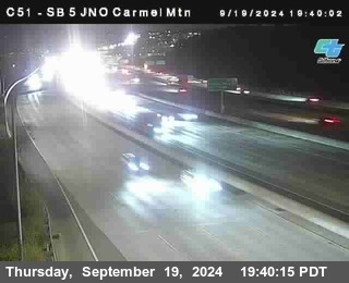 SB 5 at Carmel Mountain Rd.