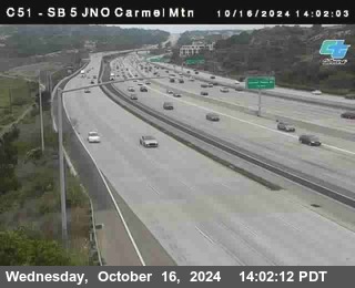 SB 5 at Carmel Mountain Rd.