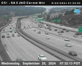 SB 5 at Carmel Mountain Rd.