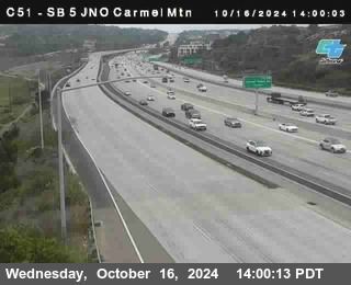 SB 5 at Carmel Mountain Rd.