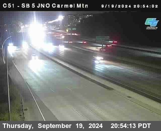 SB 5 at Carmel Mountain Rd.