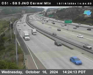 SB 5 at Carmel Mountain Rd.