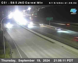 SB 5 at Carmel Mountain Rd.