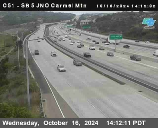 SB 5 at Carmel Mountain Rd.