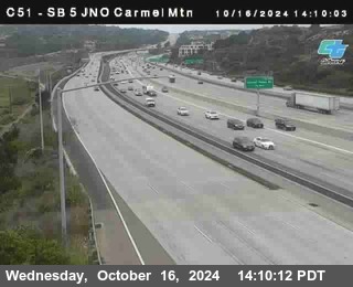 SB 5 at Carmel Mountain Rd.