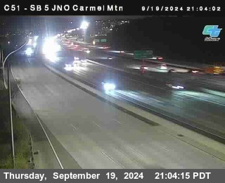 SB 5 at Carmel Mountain Rd.