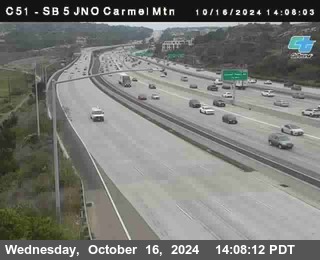 SB 5 at Carmel Mountain Rd.