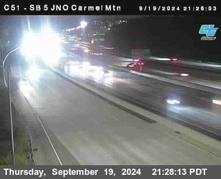 SB 5 at Carmel Mountain Rd.