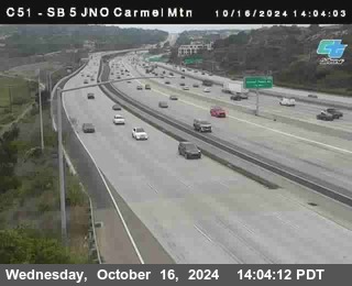 SB 5 at Carmel Mountain Rd.