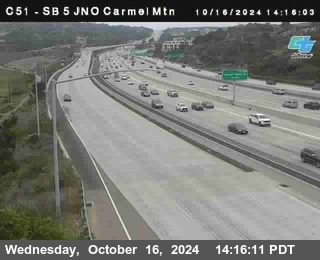 SB 5 at Carmel Mountain Rd.