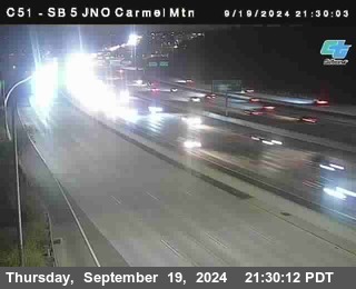 SB 5 at Carmel Mountain Rd.