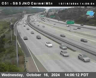 SB 5 at Carmel Mountain Rd.