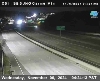 SB 5 at Carmel Mountain Rd.