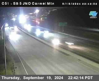 SB 5 at Carmel Mountain Rd.