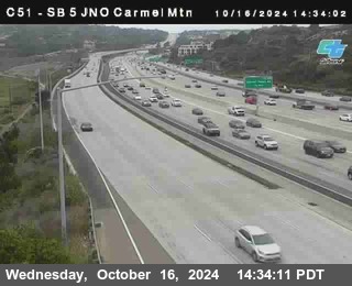 SB 5 at Carmel Mountain Rd.