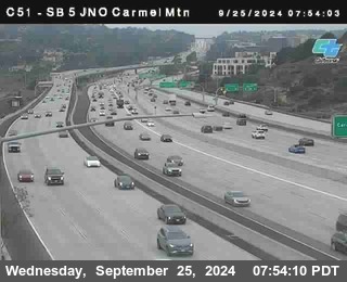 SB 5 at Carmel Mountain Rd.