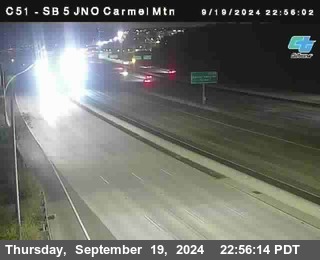 SB 5 at Carmel Mountain Rd.