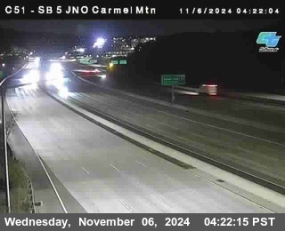 SB 5 at Carmel Mountain Rd.