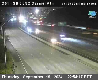 SB 5 at Carmel Mountain Rd.