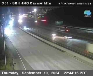 SB 5 at Carmel Mountain Rd.