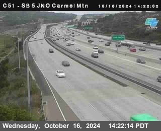 SB 5 at Carmel Mountain Rd.