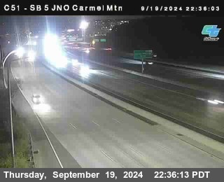 SB 5 at Carmel Mountain Rd.