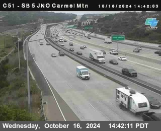 SB 5 at Carmel Mountain Rd.