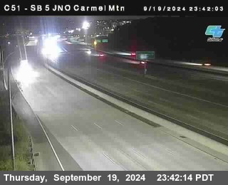 SB 5 at Carmel Mountain Rd.