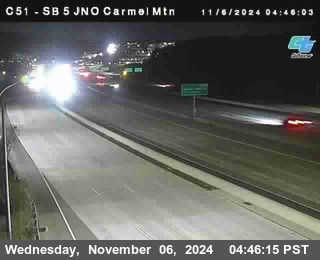 SB 5 at Carmel Mountain Rd.