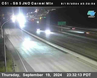 SB 5 at Carmel Mountain Rd.