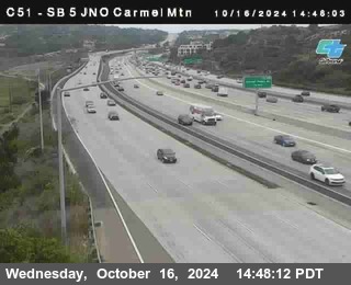 SB 5 at Carmel Mountain Rd.