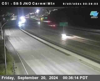 SB 5 at Carmel Mountain Rd.