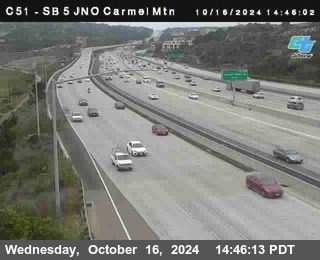 SB 5 at Carmel Mountain Rd.