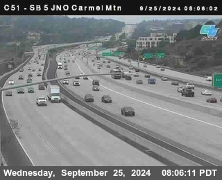 SB 5 at Carmel Mountain Rd.