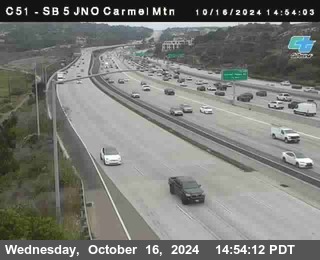 SB 5 at Carmel Mountain Rd.