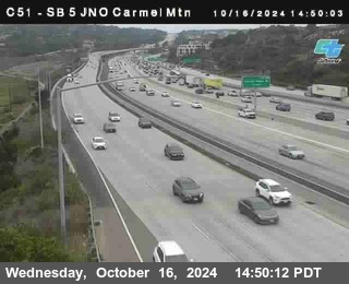 SB 5 at Carmel Mountain Rd.