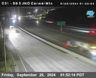 SB 5 at Carmel Mountain Rd.