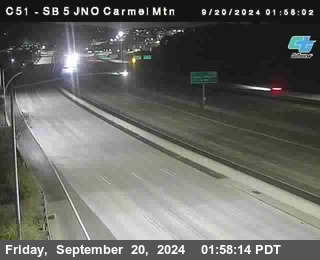 SB 5 at Carmel Mountain Rd.