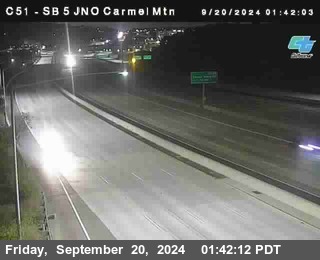 SB 5 at Carmel Mountain Rd.