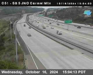 SB 5 at Carmel Mountain Rd.