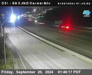 SB 5 at Carmel Mountain Rd.