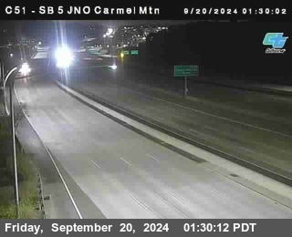 SB 5 at Carmel Mountain Rd.